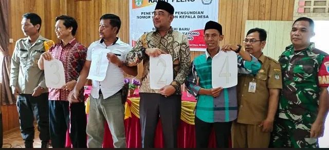 EMPAT (4) CALON KEPALA DESA NEGERI BARU SIAP BERSAING