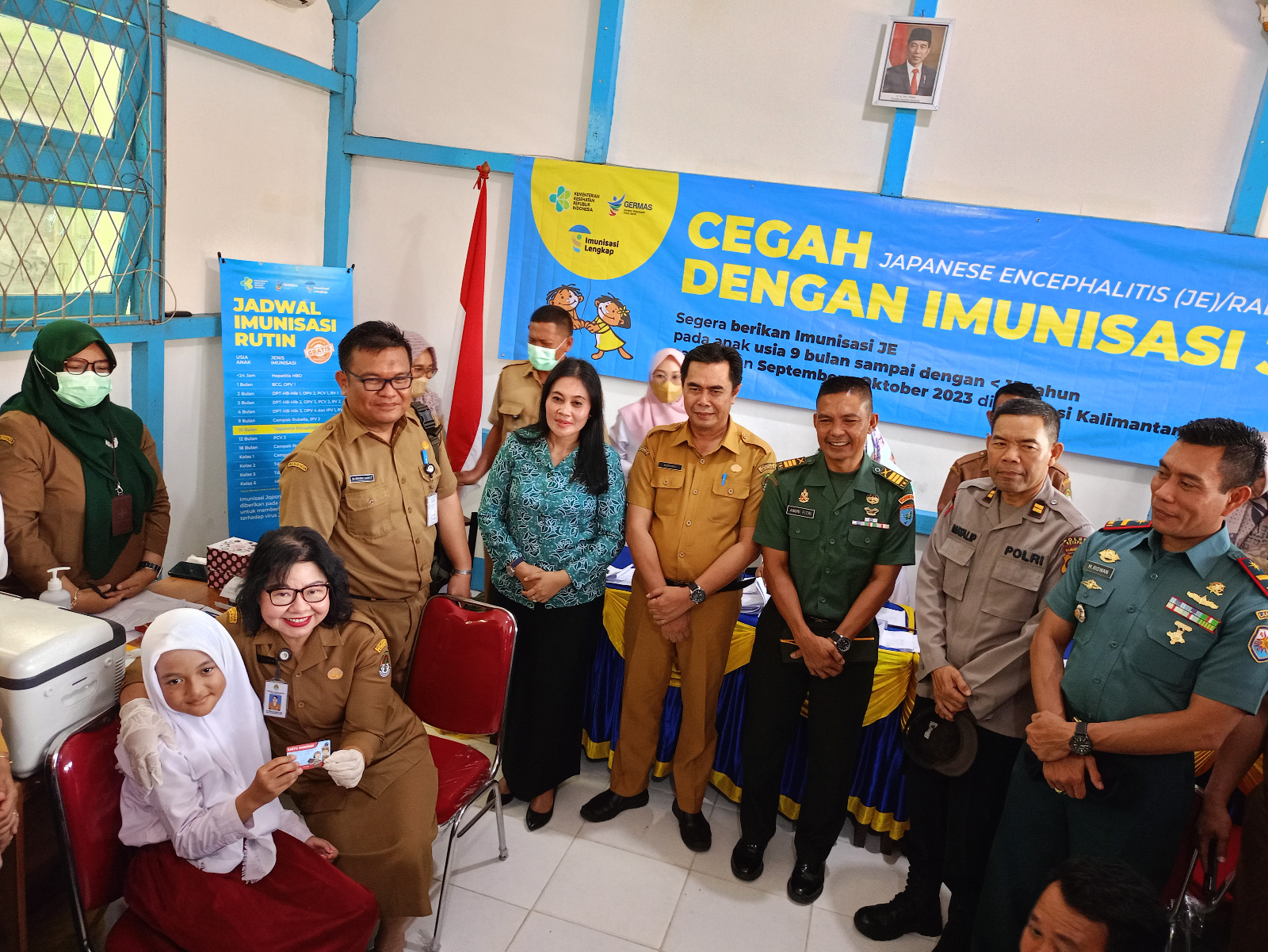 Cegah Penularan Penyakit JE, Dinkes Ketapang Laksanakan Vaksinasi