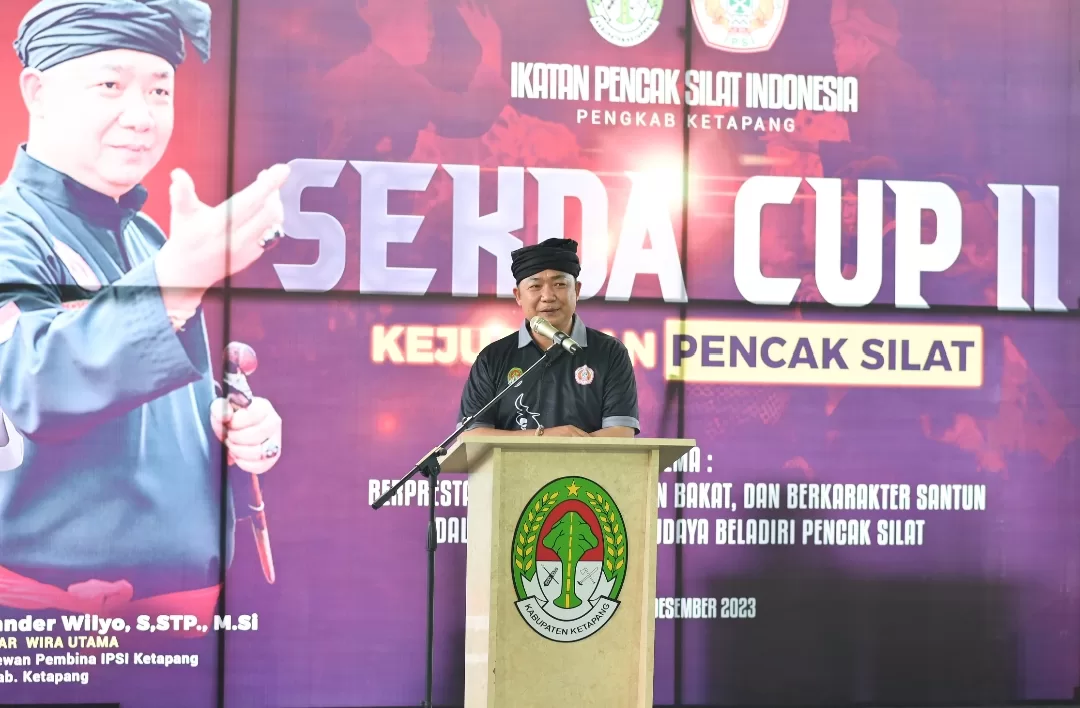 Sekda Ketapang tutup Kejuaraan Pencak Silat Sekda Cup tahun 2023