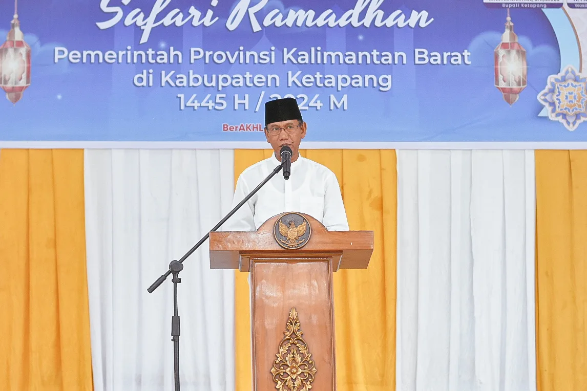 Hadiri Safari Ramadhan, Wabup Ketapang sambut Kehadiran Pemprov Kalbar