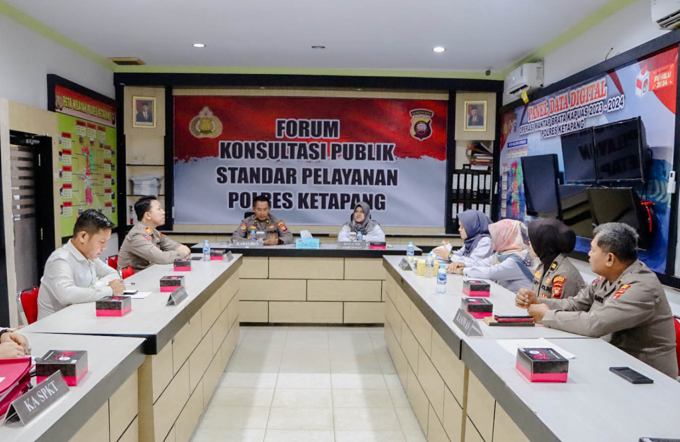 Peningkatan Kepatuhan Pelayanan Publik, Tim Ombudsman Kunjungi Polres Ketapang