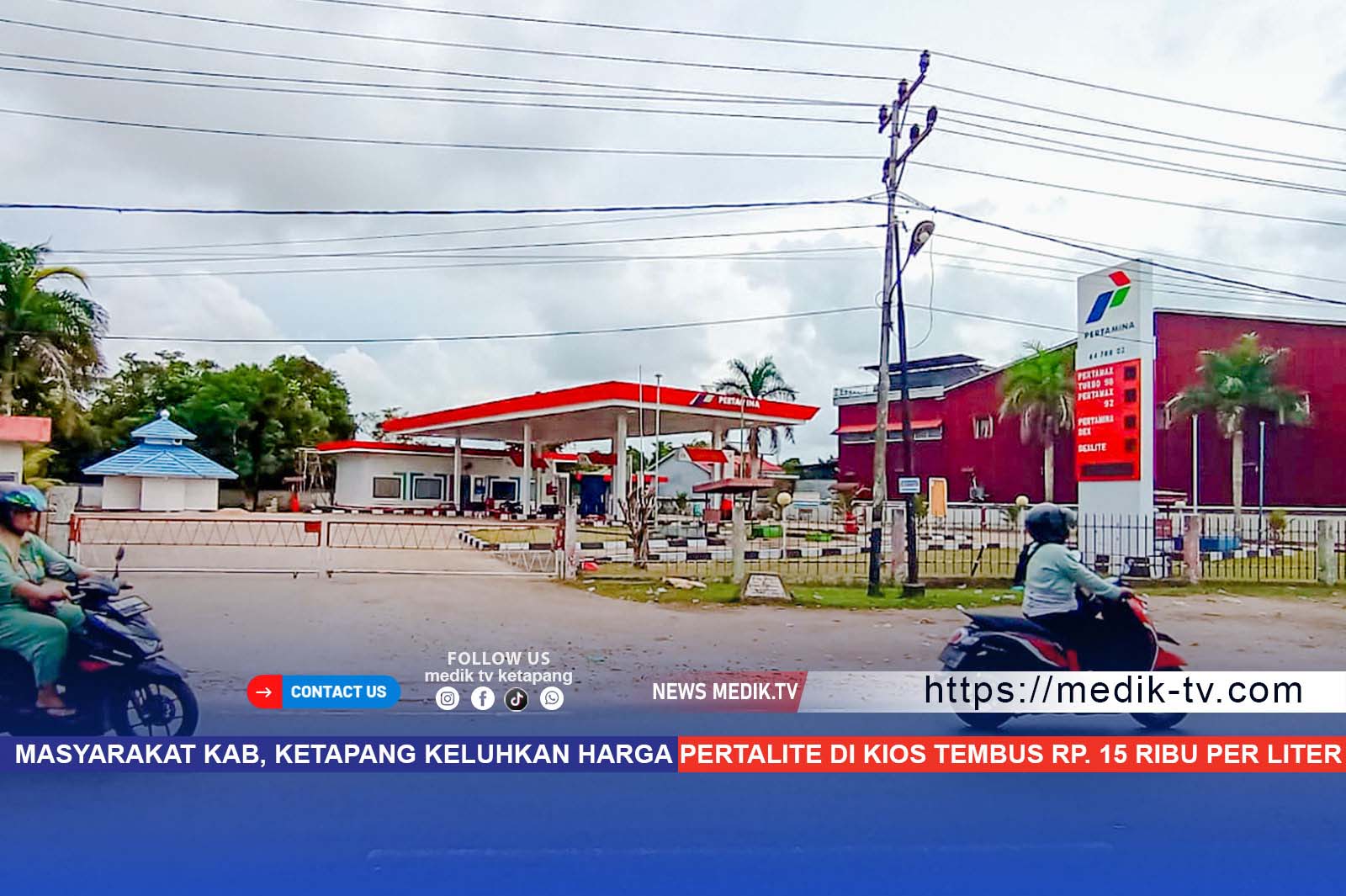 Masyarakat Ketapang Keluhkan Harga Pertalite di Kios Tembus Rp. 15 Ribu Per Liter