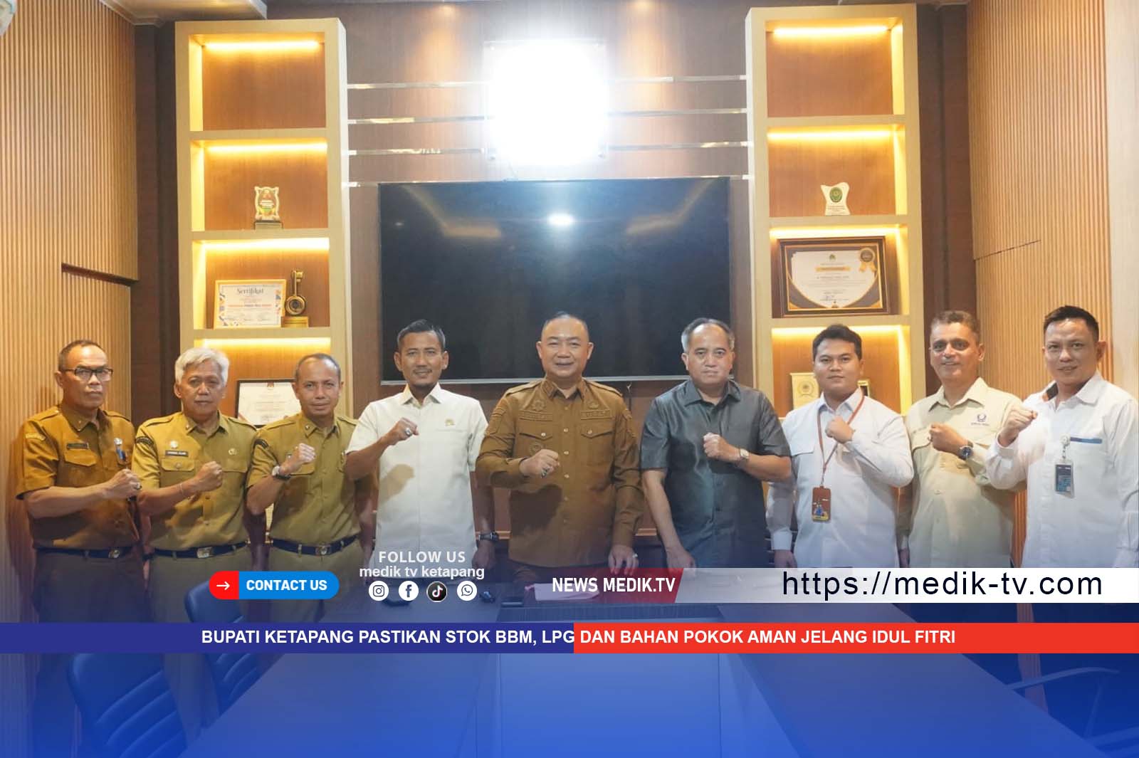 Bupati Ketapang Pastikan Stok BBM, LPG dan Bahan Pokok Aman Jelang Idul Fitri