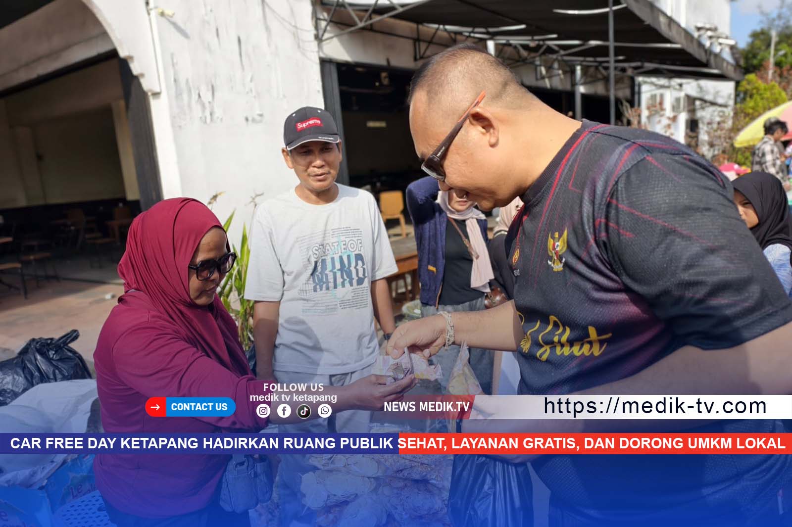Car Free Day Ketapang Hadirkan Ruang Publik Sehat, Layanan Gratis, dan Dorong UMKM Lokal