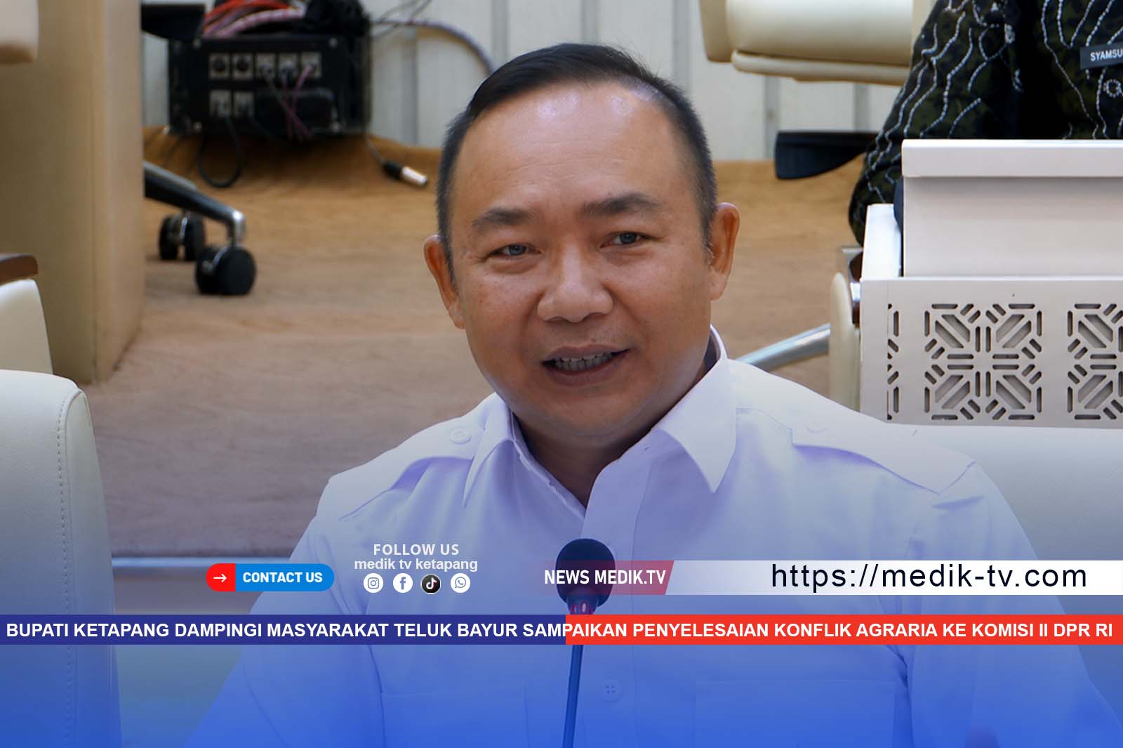 Bupati Ketapang Dampingi Masyarakat Teluk Bayur Sampaikan Penyelesaian Konflik Agraria ke Komisi II DPR RI
